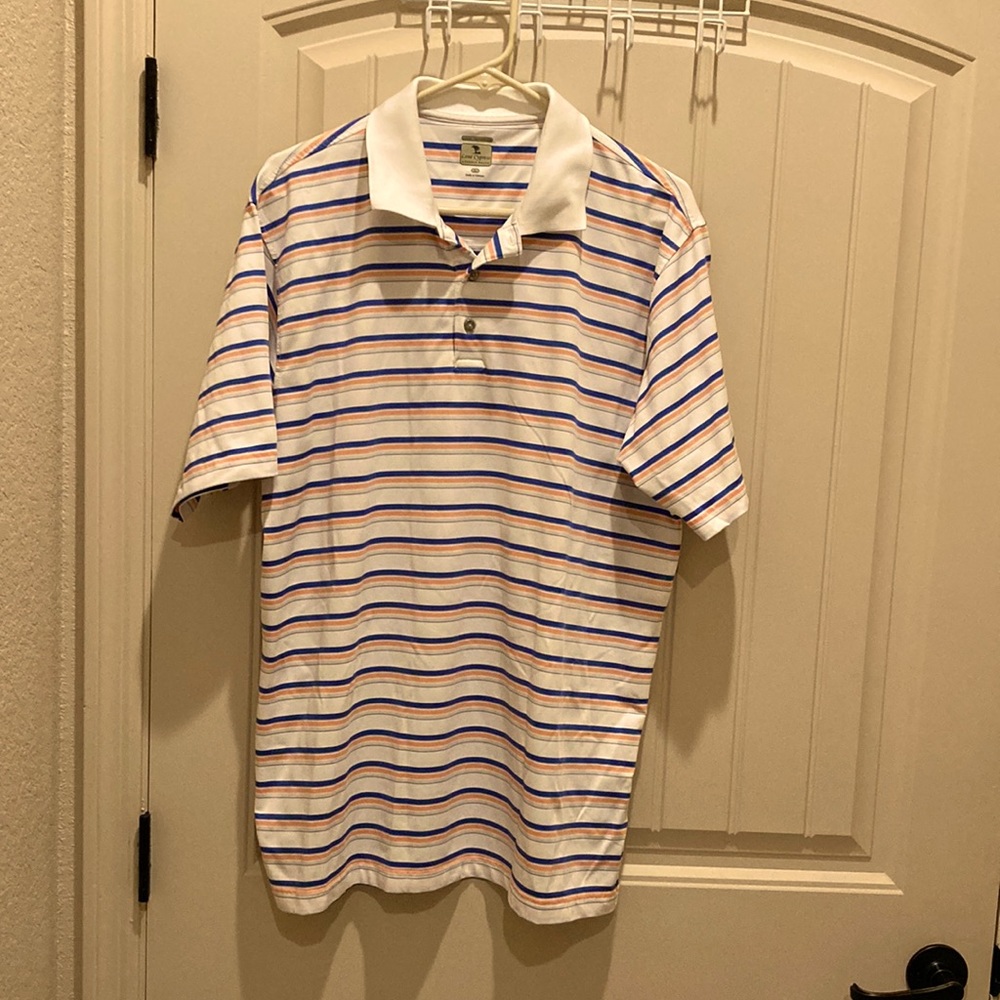 Lone Cypress by Pebble Beach Luxury Performance Polo Golf Shirt Men’s Size L